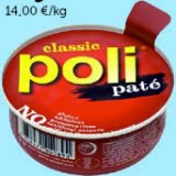 Paštete Poli Pate Gourmet, Kids, Classic 50 g