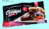Smrznuti ćevapi Goveđe i svinjsko meso 400 g