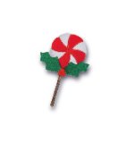 BEEZTEES IGRAČKA ZA MAČKE BOŽIĆNA LIZALICA SA MATABI ŠTAPIĆEM 14x8x2 cm