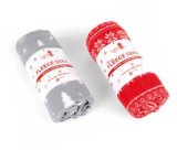 Božićna flis deka 1 kom