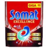 Tablete ili gel za strojno pranje posuđa Somat 1,37 L/76 pranja