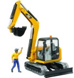 CAT mini bager + radnik