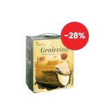 Graševina, Hrvatska, bijelo kvalitetno vino Iločki Vinogradi 5 l