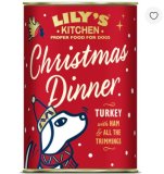 LILY'S KITCHEN Christmas Dinner, konzerva za pse s puretinom i šunkom, 400g