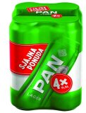 Pivo Lager 4,8% alk. Pan, 2 l (4 x 0,5 l)