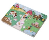 Drvena zvučna umetaljka farma ili džungla