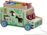 Kamion sa ksilofonom i životinjama