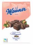 Proizvodi Manner razne vrste od 125 g do 500 g