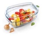 Vatrostalni pekač Pyrex pravokutni 4,3 L + 2,2 L 1 kom