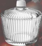Posuda za šečer Staklena s poklopcem, 200 ml 1 komad