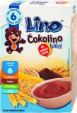 Lino Čokolino baby žitna kašica 6+ mj, 210 g