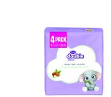 Maramice vlažne Baby badem Violeta, 224 kom (4 x 56 kom)