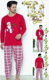 Pidžama božićna donji dio flis* vel: M - XXL, 1 kom