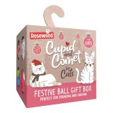 CUPID&COMET Igračka za mačke Festive Ball Giftset, loptice u kutiji, 8kom