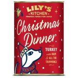 LILY'S KITCHEN Christmas Dinner, konzerva za pse s puretinom i šunkom, 400g