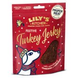 Lily's Kitchen Christmas Turkey Jerky, poslastice za pse, puretina, 70 g
