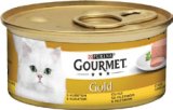 GOURMET GOLD MOUSSE mokra hrana za mačke, odabrani okusi, konzerva, 85 g