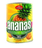 Kompot ananas kolutići Frudela, ocijeđena masa: 340 g