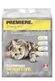 PREMIERE SENSITIVE grudajući pijesak za osjetljive mačke, s aktivnim ugljenom, 12 kg