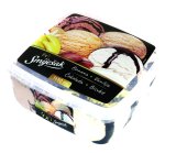 Sladoled 4 okusa čokolada-banana-biskvit-vanilija Smiješak, 1650 ml