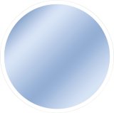 Ogledalo s LED rasvjetom 'Silver Space'