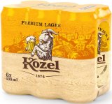 Pivo Kozel Lager 6 x 0,5 L