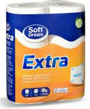 SOFT DREAM PAPIRNATI RUČNICI 3 SLOJA, 100 LISTOVA, 2 ROLE