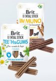 BRIT dental poslastice za pse s dodatkom kamilice i kadulje ili probiotika i cimeta, 7kom