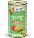 MASLINE PUNJENE PAPRIKOM/ INĆUNIMA 150 g