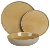 Servis za jelo Glaze 12 kom žuti