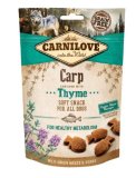 CARNILOVE Soft Snack, šaran s timjanom ili pastrva s koprom, polumeka poslastica, 200g