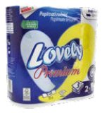 PAPIRNATI RUČNICI LOVELY 3 sloja 2 role u pakiranju