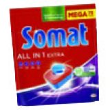 TABLETE ILI GEL ZA STROJNO PRANJE POSUĐA SOMAT tablete, All in One, 75/1,