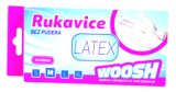 Rukavice lateks za jednokratnu uporabu, 10/1 Woosh, 1 pak