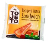 Topljeni listići toast, listići sandwich To Je To, 120 g