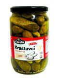 Kiseli krastavci delikates 3-6 cm Zorela, ocijeđena masa: 350 g