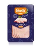 Pureća dimljena šunka, polutrajni narezak Gušti 100 g