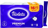 Toaletni papir Premium Violeta, 3-sl., 16 rola