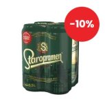 Svijetlo pivo Staropramen 4x0,5 l