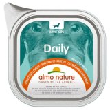 ALMO NATURE Daily, s teletinom i mrkvom, pašteta za pse, 100g