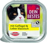 Dein Bestes hrana za mačke meso peradi i jetrica 100 g