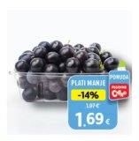 Grožđe crno, bez sjemenki 500 g