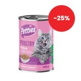Hrana za mačke, razne vrste Petties 415 g