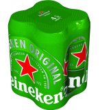 Pivo 5% alk. Heineken, 2 l (4x0,5 l)