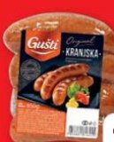 GUŠTI Kranjska kobasica 650 g