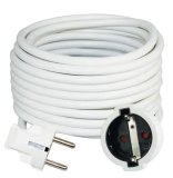 Produžni kabel Commel s utikačem i natikačem 8 m 3x1,5 mm