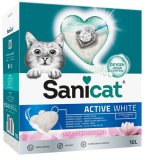Sanicat pijesak za mačke Active White Lotus Flower 10 l