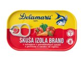 Skuša s povrćem Delamaris 125 g