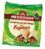 TORTILLE MEXIFOODS kukuruzna ili pšenična 250 g ili 320 g