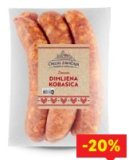 Domaća dimljena kobasica